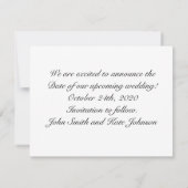 Dragonfly Dreams Bewaar de datum Save The Date (Achterkant)