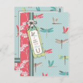 Dragonfly Dreams TY Briefkaart B (Voorkant / Achterkant)