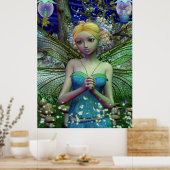 Dragonfly Dusting Poster (Keuken)