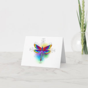 Dragonfly en arc-en-ciel