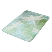 Dragonfly en bloem badmat (Gekanteld)