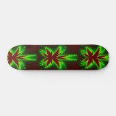 Dragonfly en flammes Skateboard (Horz)