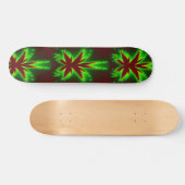 Dragonfly en flammes Skateboard (Horz)