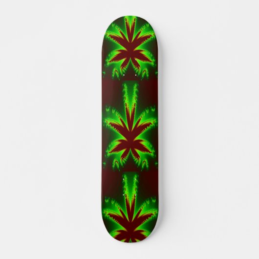Dragonfly en flammes Skateboard (Devant)