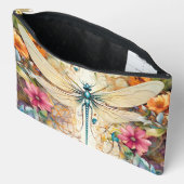 Dragonfly en wilde bloemen etui (Open)