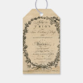 Dragonfly Ephemera Art Journal Label Cadeaulabel (Achterkant)