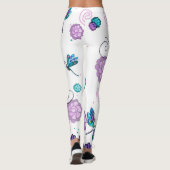 Dragonfly et leggings floraux tourbillonnant (Dos)