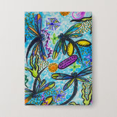 Dragonfly Fantasy  Button (Voorkant)