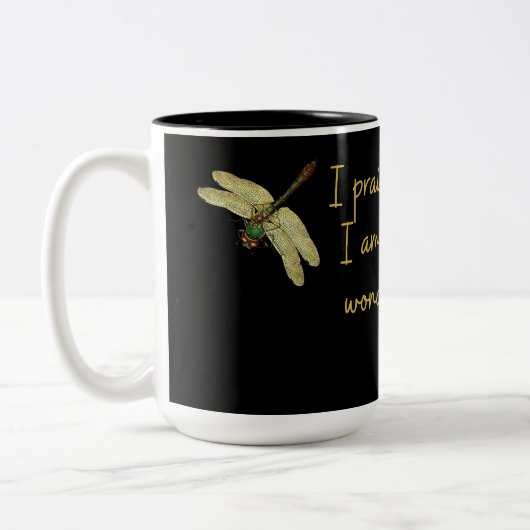Dragonfly Fearully/schitterende Mok (Links)