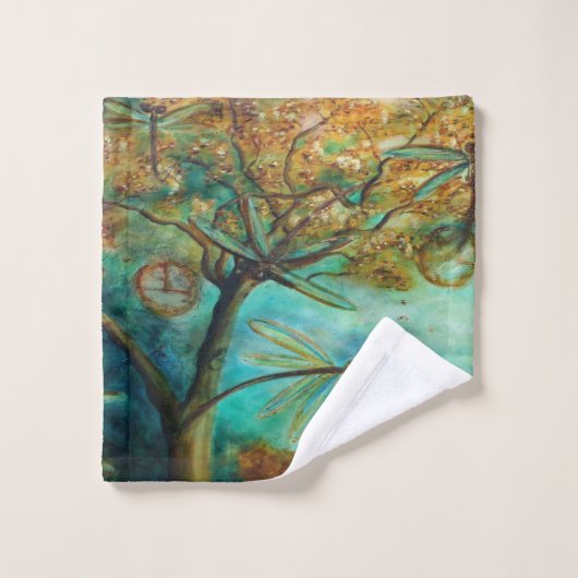 Dragonfly Flirtation (Gant de toilette)