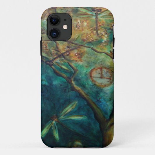 Dragonfly Flirtation Case-Mate iPhone Case (Achterkant)