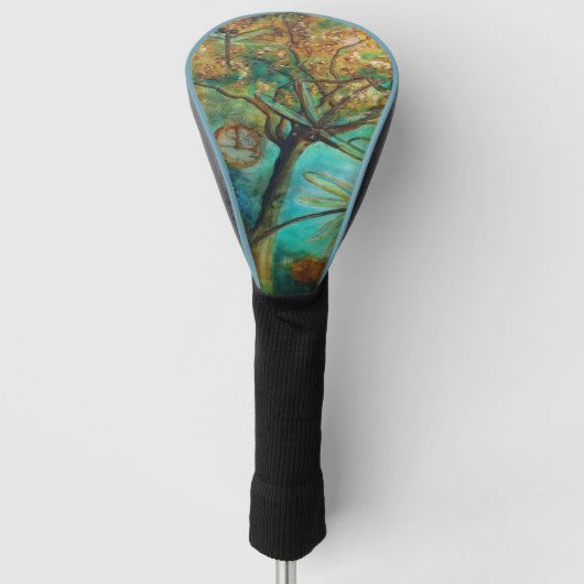 Dragonfly Flirtation Golfheadcover (Voorkant)