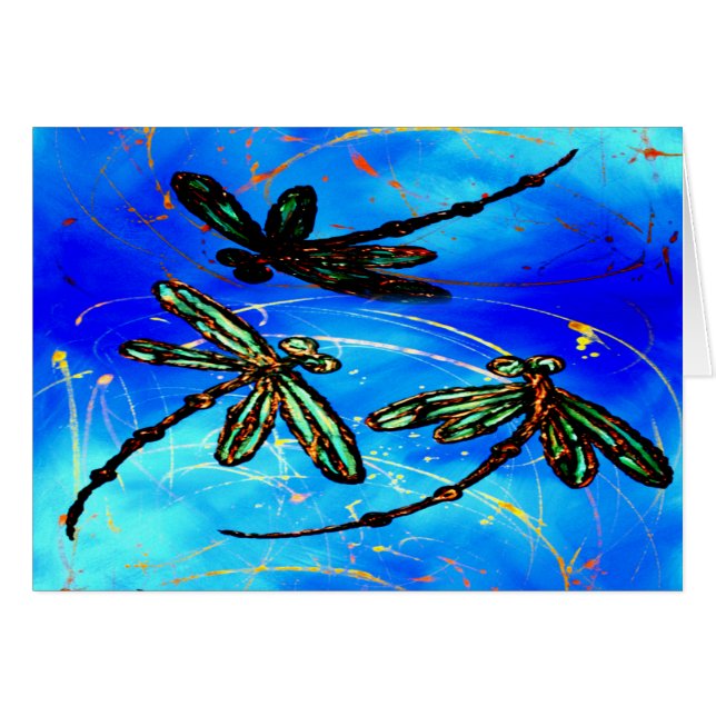 Dragonfly Flit Electric Blue (Voorkant Horizontaal)