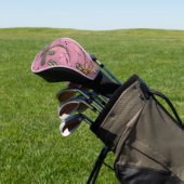 Dragonfly Flit Pink Fizz Golfheadcover (Insitu)