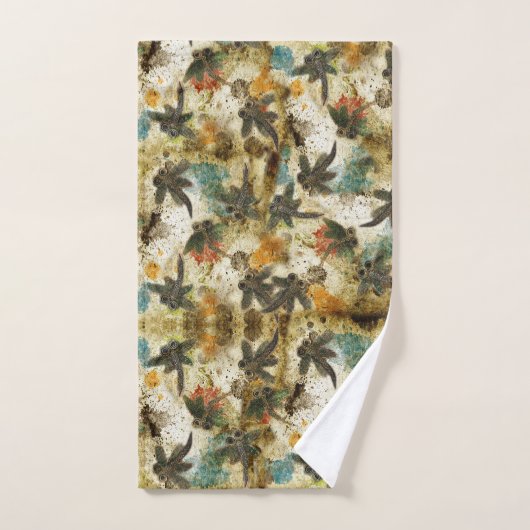 Dragonfly Flit Rustic  Bad Handdoek (Handdoek)