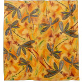 Dragonfly Flit Warm Breeze Douchegordijn (Voorkant)