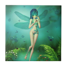 Dragonfly Flitters keramische tegel