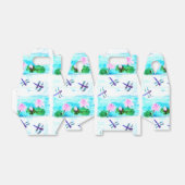 Dragonfly Floral, watervrij Bedankdoosjes (Uitgevouwen)