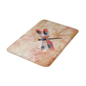Dragonfly Flourish Bath Mat (Gekanteld)