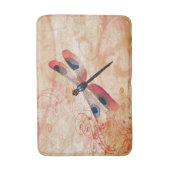 Dragonfly Flourish Bath Mat (Voorkant Verticaal)