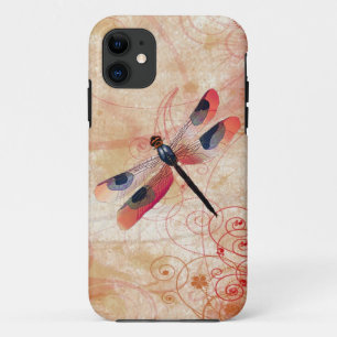 Dragonfly Flourish iPhone 11 Hoesje