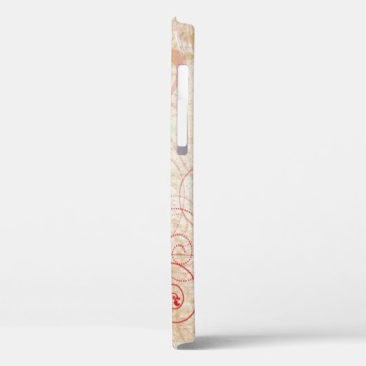 Dragonfly Flourish iPhone 12 Coque (Verso / Gauche)