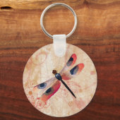 Dragonfly Flourish Sleutelhanger (Voorkant)