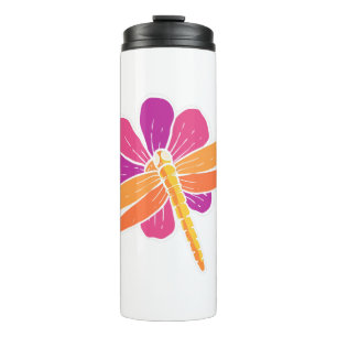 Dragonfly-fluiter botanist Gift Thermosbeker
