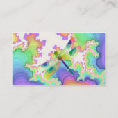 Dragonfly Fractals profielkaart Visitekaartje (Achterkant)