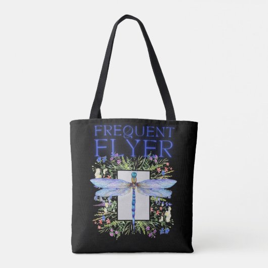 Dragonfly Frequent Flyer Canvas tas (Achterkant)