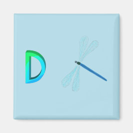 Dragonfly Fridge Magnet Magneet
