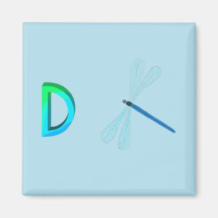 Dragonfly Fridge Magnet Magneet