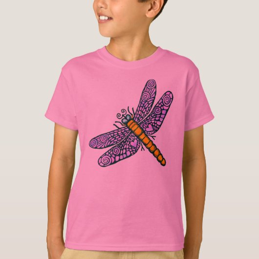 Dragonfly - Gepersonaliseerd - Gepersonaliseerd T-shirt (Voorkant)