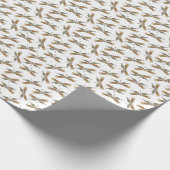 Dragonfly Gift Wrapping Paper Cadeaupapier (Hoek)