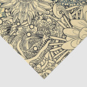 Dragonfly Gold Garden Tissuepapier (Detail)