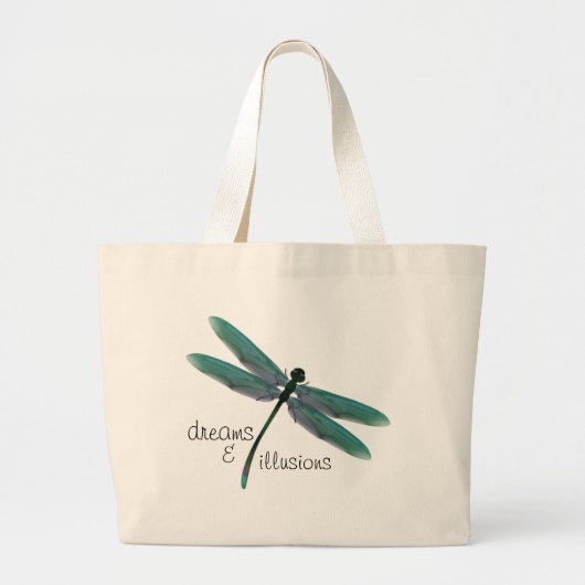 Dragonfly Grote Tote Bag (Voorkant)
