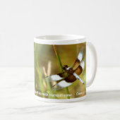 Dragonfly Haiku Coffee Mok (Voorkant rechts)