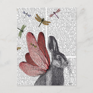 Dragonfly Hare Briefkaart