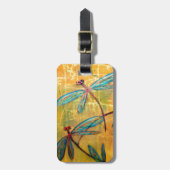 Dragonfly Haze Bagagelabel (Voorkant verticaal)