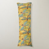 Dragonfly Haze Lichaamskussen (Voorkant Verticaal)