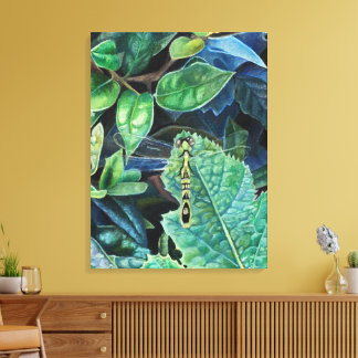 Dragonfly herinneringen canvas afdruk