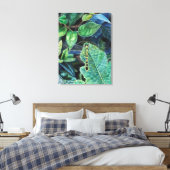 Dragonfly herinneringen canvas afdruk (Insitu (Slaapkamer))