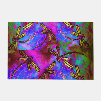 Dragonfly Hippy Flit Deurmat