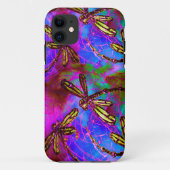 Dragonfly Hippy Flit iPhone / coque ipad (Dos)
