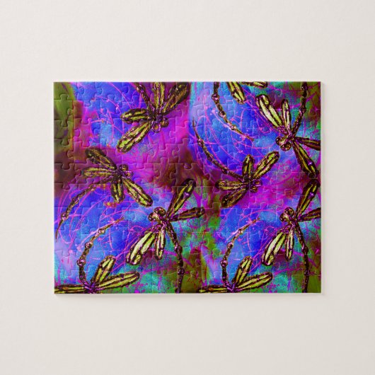 Dragonfly Hippy Flit Legpuzzel (Horizontaal)