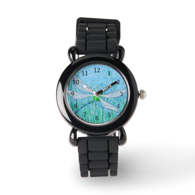 Dragonfly Horloge (Voorkant)