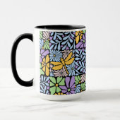 Dragonfly in botanische tuin mok (Links)