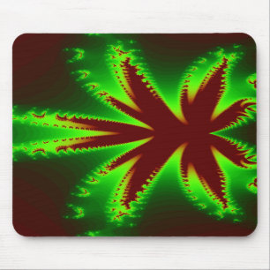 Dragonfly in de vlammen Mousepad Muismat