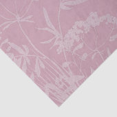 Dragonfly in een roze tuin tissuepapier (Detail)