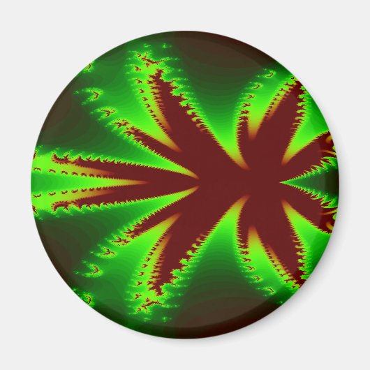 Dragonfly in flames Magnet (Devant)